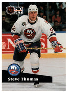 Steve Thomas - New York Islanders (NHL Hockey Card) 1991-92 Pro Set # 438 Mint