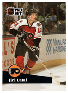 Jiri Latal - Philadelphia Flyers (NHL Hockey Card) 1991-92 Pro Set # 454 Mint