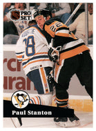 Paul Stanton - Pittsburgh Penguins (NHL Hockey Card) 1991-92 Pro Set # 457 Mint