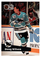 Doug Wilson - San Jose Sharks (NHL Hockey Card) 1991-92 Pro Set # 478 Mint