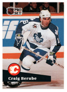 Craig Berube - Toronto Maple Leafs (NHL Hockey Card) 1991-92 Pro Set # 495 Mint