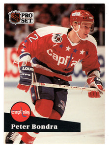Peter Bondra - Washington Capitals (NHL Hockey Card) 1991-92 Pro Set # 511 Mint