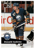 Donald Audette - Buffalo Sabres (NHL Hockey Card) 1991-92 Pro Set # 524 Mint