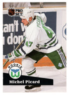 Michel Picard RC - Hartford Whalers (NHL Hockey Card) 1991-92 Pro Set # 538 Mint