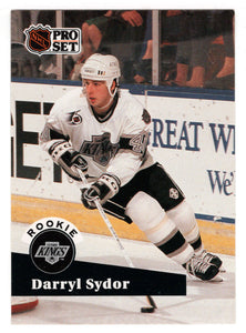Darryl Sydor - Los Angeles Kings (NHL Hockey Card) 1991-92 Pro Set # 542 Mint