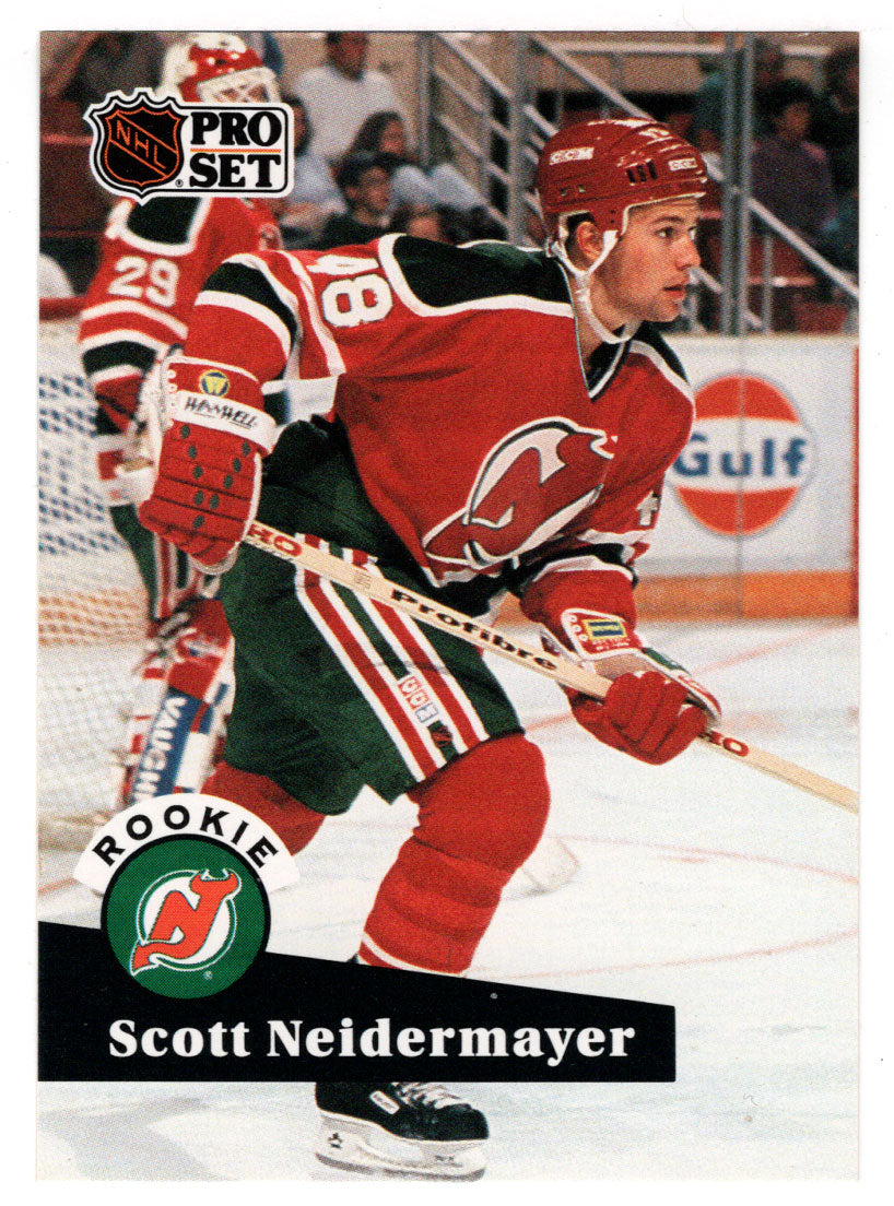 Scott Niedermayer - New Jersey Devils (NHL Hockey Card) 1991-92 Pro Set # 547 Mint