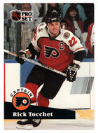 Rick Tocchet - Philadelphia Flyers - Team Captains (NHL Hockey Card) 1991-92 Pro Set # 580 Mint