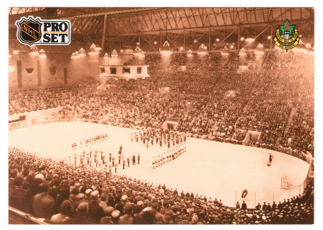Opening Night at Maple Leaf Gardens (NHL Hockey Card) 1991-92 Pro Set # 592 Mint