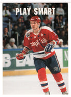 Alan May - Washington Capitals - Play Smart (NHL Hockey Card) 1991-92 Pro Set # 614 Mint