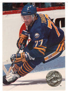 Pierre Turgeon - Buffalo Sabres (NHL Hockey Card) 1991-92 Pro Set Platinum # 10 Mint