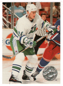 Bobby Holik - Hartford Whalers (NHL Hockey Card) 1991-92 Pro Set Platinum # 43 Mint