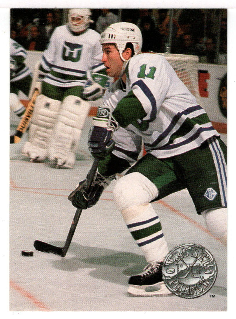 Kevin Dineen - Hartford Whalers (NHL Hockey Card) 1991-92 Pro Set Platinum # 46 Mint