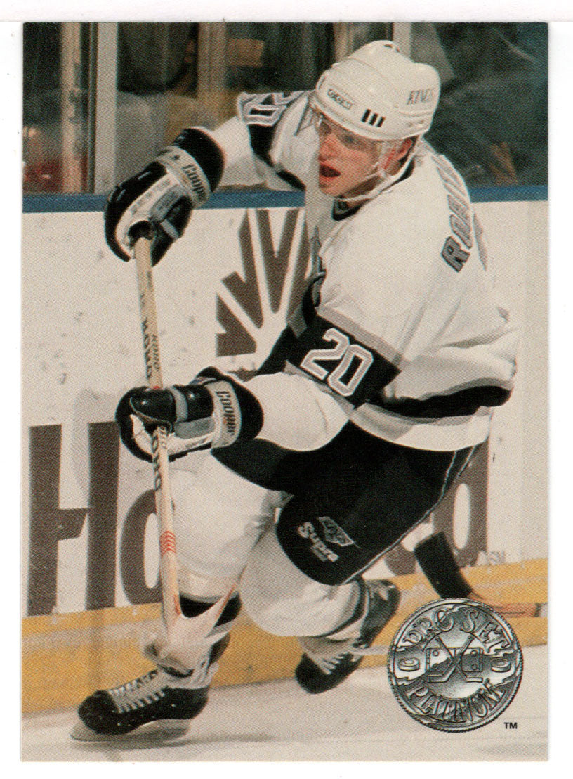 Luc Robitaille - Los Angeles Kings (NHL Hockey Card) 1991-92 Pro Set Platinum # 50 Mint