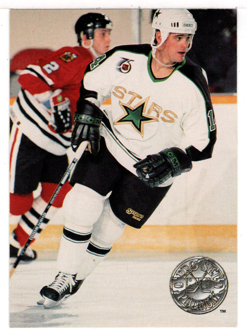 Todd Elik - Minnesota North Stars (NHL Hockey Card) 1991-92 Pro Set Platinum # 57 Mint