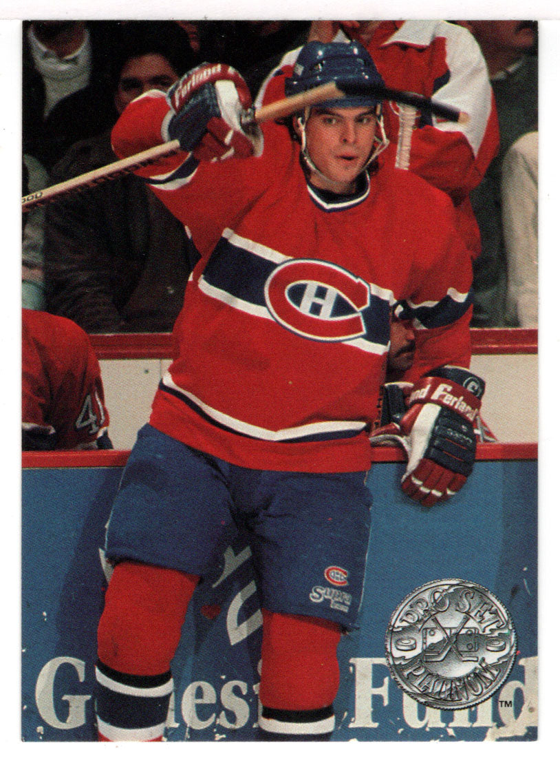 Russ Courtnall - Montreal Canadiens (NHL Hockey Card) 1991-92 Pro Set Platinum # 62 Mint