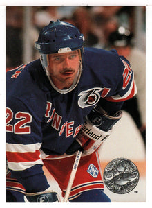 Mike Gartner - New York Rangers (NHL Hockey Card) 1991-92 Pro Set Platinum # 84 Mint