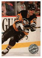 Kevin Stevens - Pittsburgh Penguins (NHL Hockey Card) 1991-92 Pro Set Platinum # 93 Mint