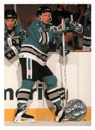 Tony Hrkac - San Jose Sharks (NHL Hockey Card) 1991-92 Pro Set Platinum # 105 Mint