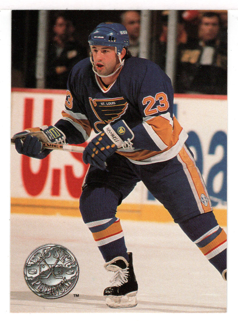 Rich Sutter - St. Louis Blues (NHL Hockey Card) 1991-92 Pro Set Platinum # 108 Mint