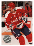 Kevin Hatcher - Washington Capitals (NHL Hockey Card) 1991-92 Pro Set Platinum # 127 Mint