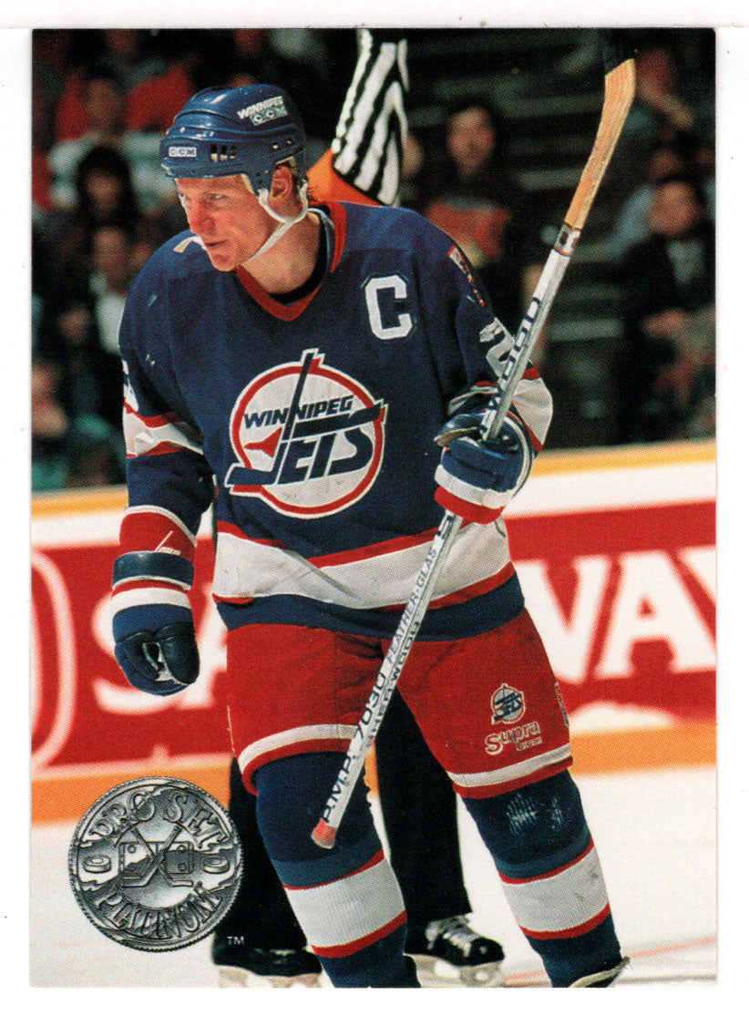 Thomas Steen - Winnipeg Jets (NHL Hockey Card) 1991-92 Pro Set Platinum # 138 Mint