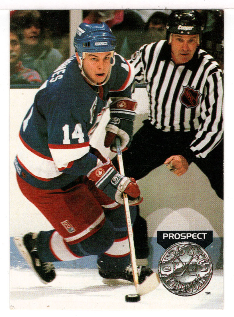 Stu Barnes - Winnipeg Jets - Prospects (NHL Hockey Card) 1991-92 Pro Set Platinum # 273 Mint