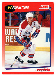 Kevin Hatcher - Washington Capitals (NHL Hockey Card) 1991-92 Score Canadian # 20 Mint