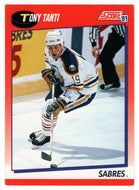 Tony Tanti - Buffalo Sabres (NHL Hockey Card) 1991-92 Score Canadian Bilingual # 49 Mint