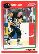 Ulf Samuelsson - Pittsburgh Penguins (NHL Hockey Card) 1991-92 Score Canadian Bilingual # 82 Mint