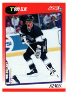 Todd Elik - Los Angeles Kings (NHL Hockey Card) 1991-92 Score Canadian Bilingual # 83 Mint