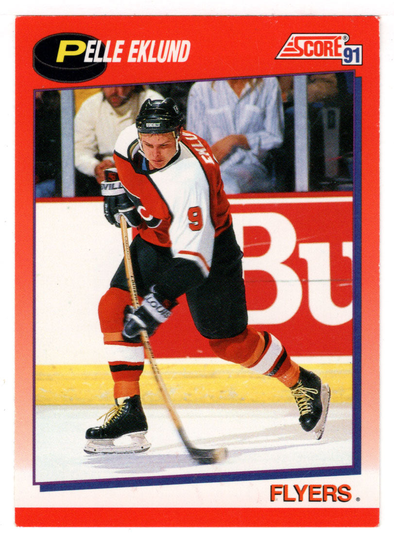 Pelle Eklund - Philadelphia Flyers (NHL Hockey Card) 1991-92 Score Canadian # 91 Mint