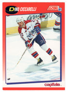 Dino Ciccarelli - Washington Capitals (NHL Hockey Card) 1991-92 Score Canadian Bilingual # 128 Mint