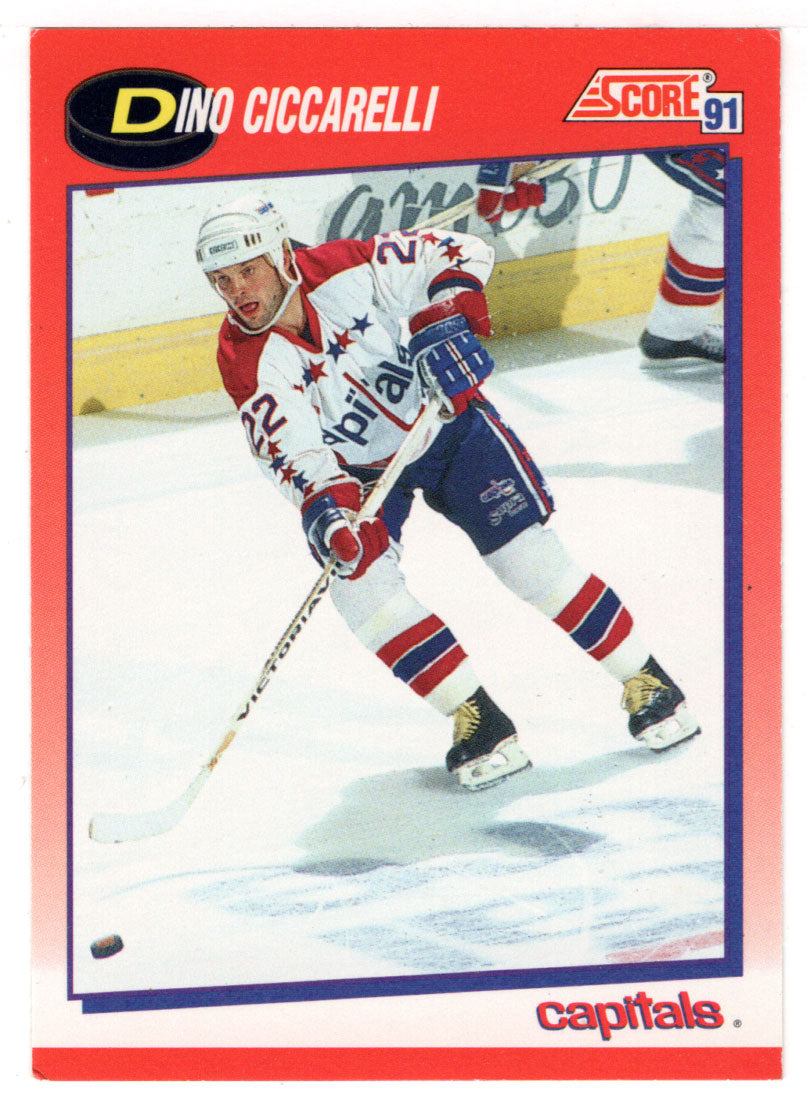 Dino Ciccarelli - Washington Capitals (NHL Hockey Card) 1991-92 Score Canadian # 128 Mint