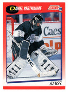 Daniel Berthiaume - Los Angeles Kings (NHL Hockey Card) 1991-92 Score Canadian Bilingual # 132 Mint