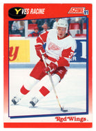 Yves Racine - Detroit Red Wings (NHL Hockey Card) 1991-92 Score Canadian Bilingual # 158 Mint