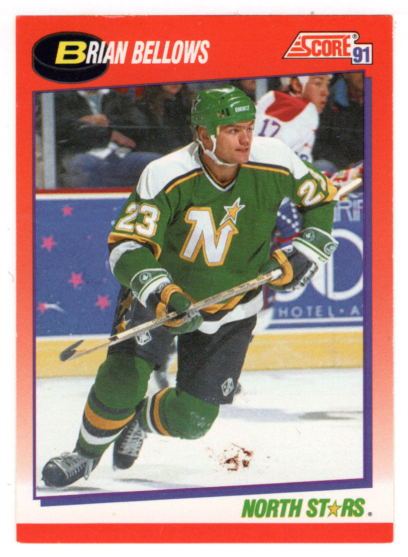 Brian Bellows - Minnesota North Stars (NHL Hockey Card) 1991-92 Score Canadian # 160 Mint
