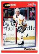 Bob Errey - Pittsburgh Penguins (NHL Hockey Card) 1991-92 Score Canadian Bilingual # 169 Mint