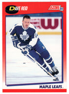 David Reid - Toronto Maple Leafs (NHL Hockey Card) 1991-92 Score Canadian Bilingual # 173 Mint