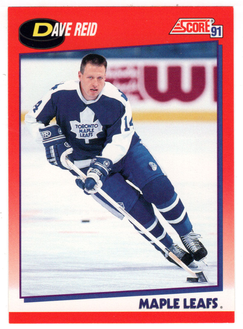 David Reid - Toronto Maple Leafs (NHL Hockey Card) 1991-92 Score Canadian # 173 Mint