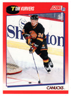 Tom Kurvers - Vancouver Canucks (NHL Hockey Card) 1991-92 Score Canadian Bilingual # 174 Mint