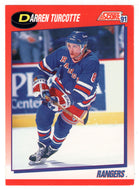 Darren Turcotte - New York Rangers (NHL Hockey Card) 1991-92 Score Canadian Bilingual # 196 Mint
