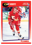 Gary Roberts - Calgary Flames (NHL Hockey Card) 1991-92 Score Canadian # 199 Mint