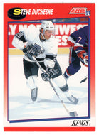 Steve Duchesne - Los Angeles Kings (NHL Hockey Card) 1991-92 Score Canadian Bilingual # 205 Mint