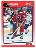 John MacLean - New Jersey Devils (NHL Hockey Card) 1991-92 Score Canadian # 210 Mint
