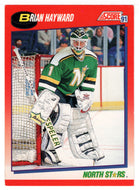 Brian Hayward - Minnesota North Stars (NHL Hockey Card) 1991-92 Score Canadian Bilingual # 211 Mint