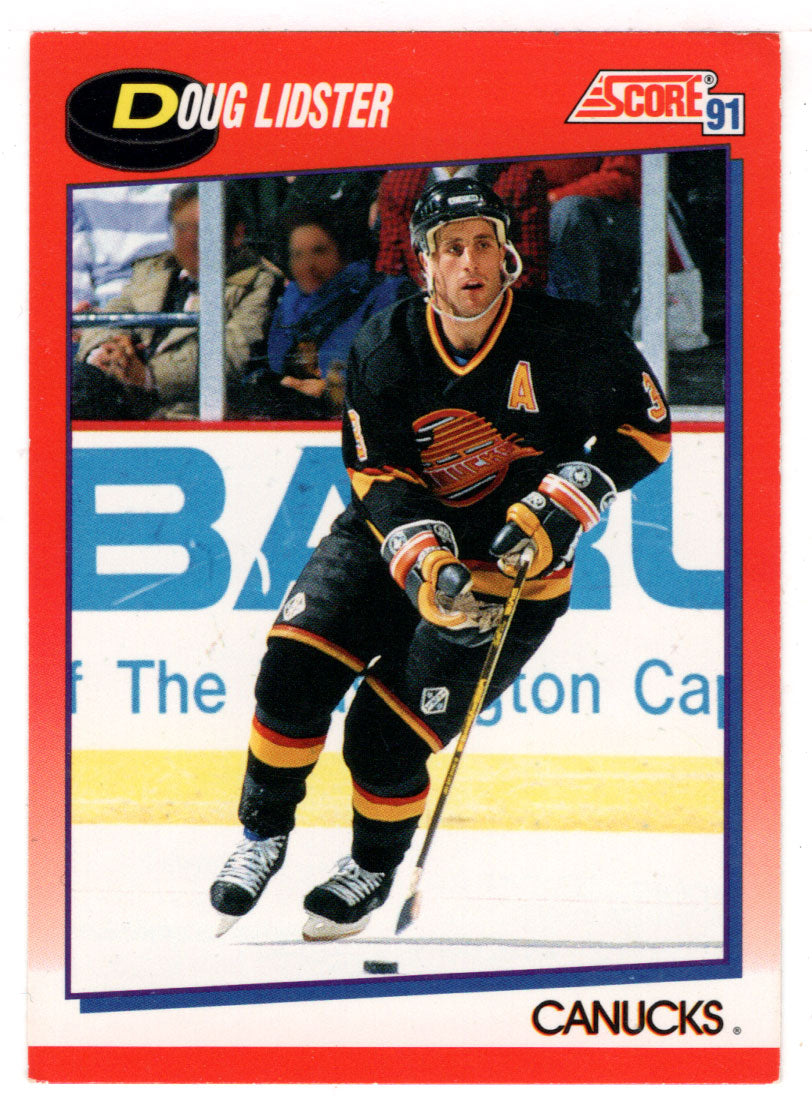 Doug Lidster - Vancouver Canucks (NHL Hockey Card) 1991-92 Score Canadian # 215 Mint
