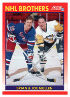 Brian Mullen - Joe Mullen - NHL Brothers (NHL Hockey Card) 1991-92 Score Canadian Bilingual # 269 Mint