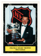 Dirk Graham - Chicago Blackhawks - Awards (NHL Hockey Card) 1991-92 Score Canadian Bilingual # 322 Mint