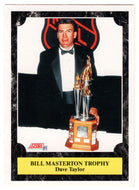 Dave Taylor - Los Angeles Kings - Awards (NHL Hockey Card) 1991-92 Score Canadian Bilingual # 325 Mint