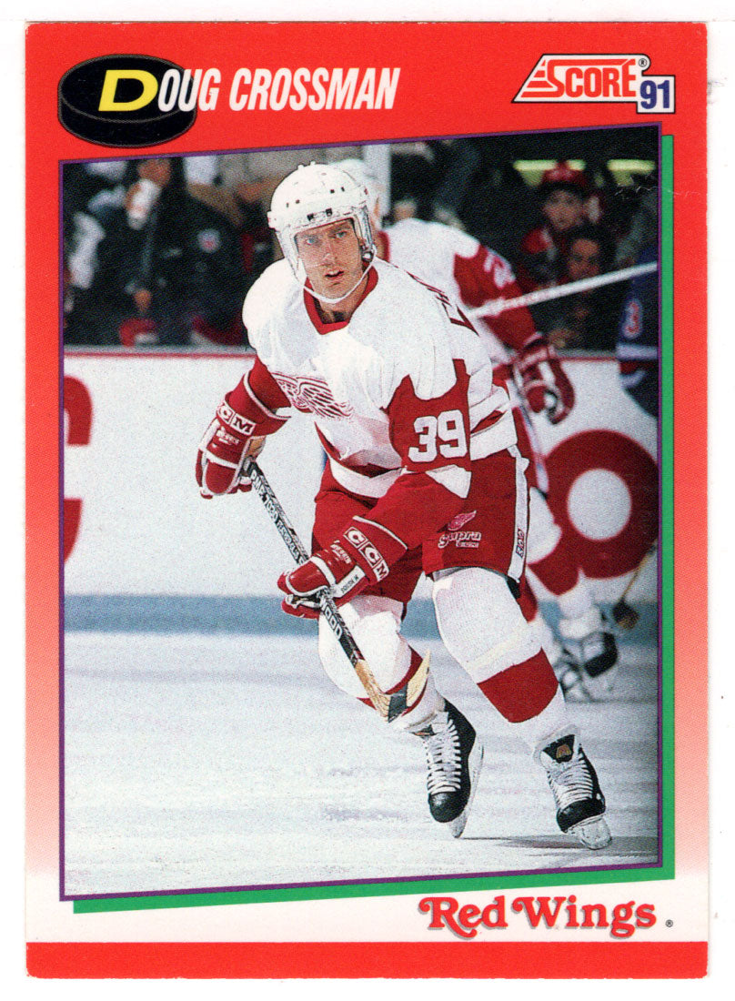 Doug Crossman - Detroit Red Wings (NHL Hockey Card) 1991-92 Score Canadian # 38 Mint